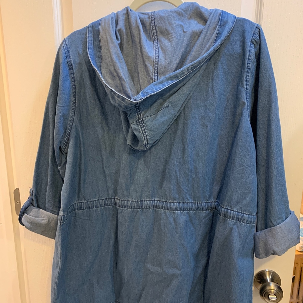 Denim Utility Jacket - Picture 3 of 5